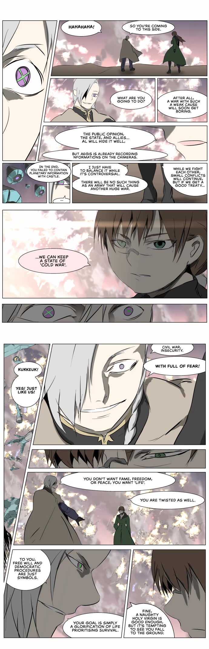 Knight Run Chapter 247 page 13 - Chapter 247: The Falling One
