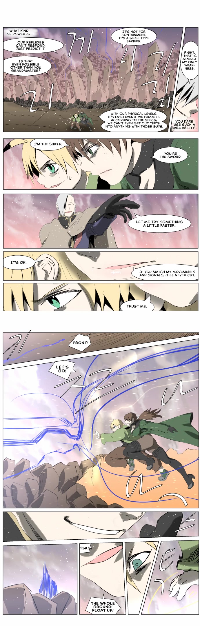 Knight Run Chapter 248 page 1 - Chapter 248: Close Combat