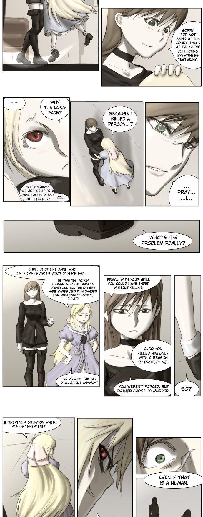 Knight Run Chapter 27 page 6 - Chapter 27: Pray (27) - Something That Can't Be Put Aside