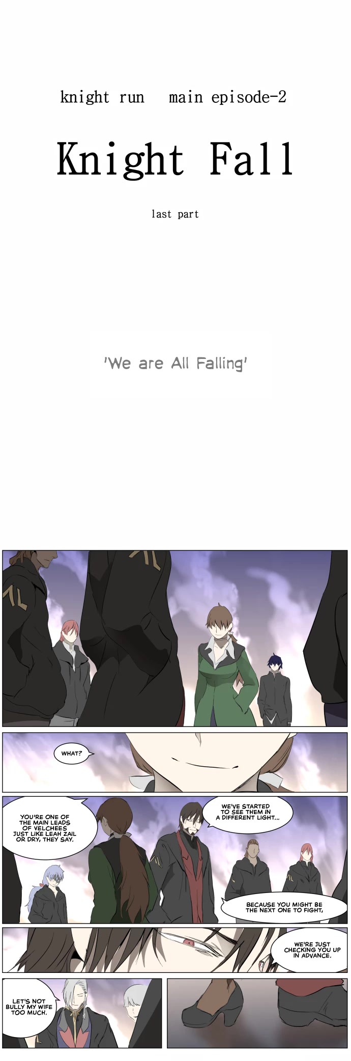 Knight Run Chapter 274 page 24 - Chapter 274: We are All Falling
