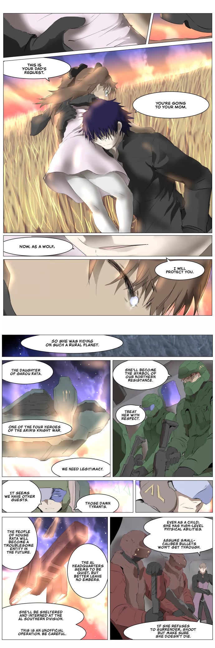 Knight Run Chapter 275 page 19 - Chapter 275: The End
