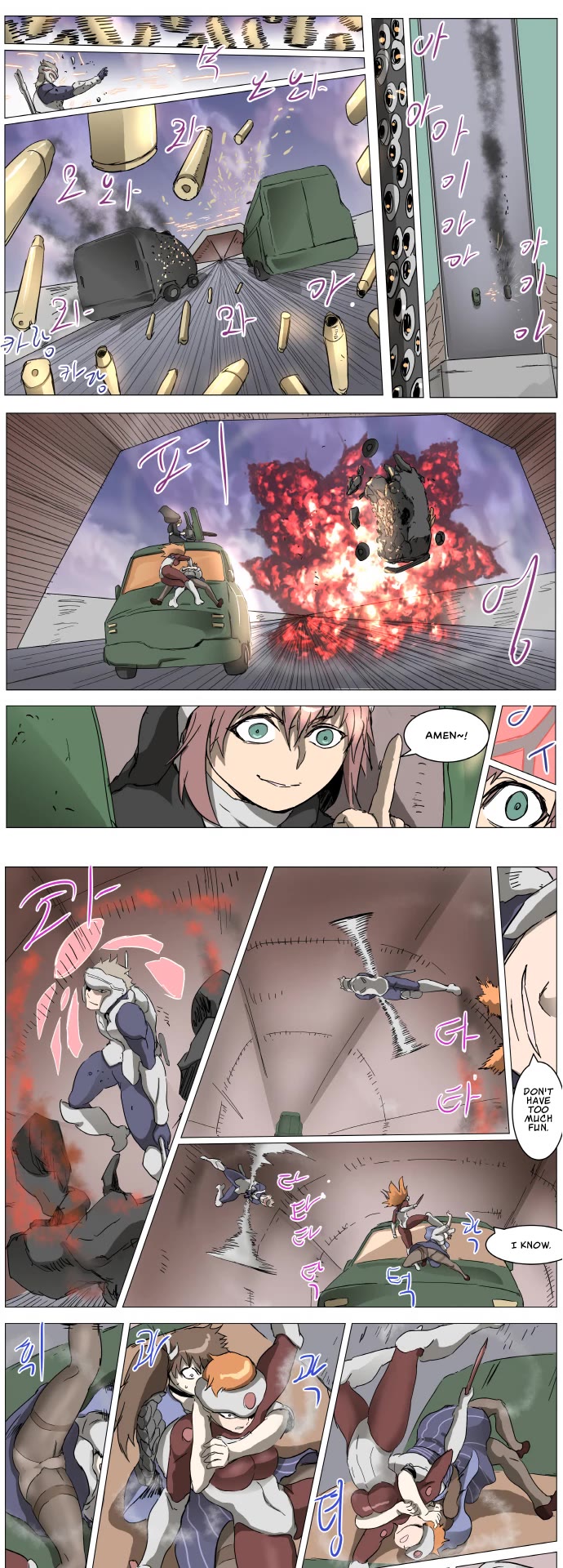 Knight Run Chapter 283 page 11 - Chapter 283: Road Raid