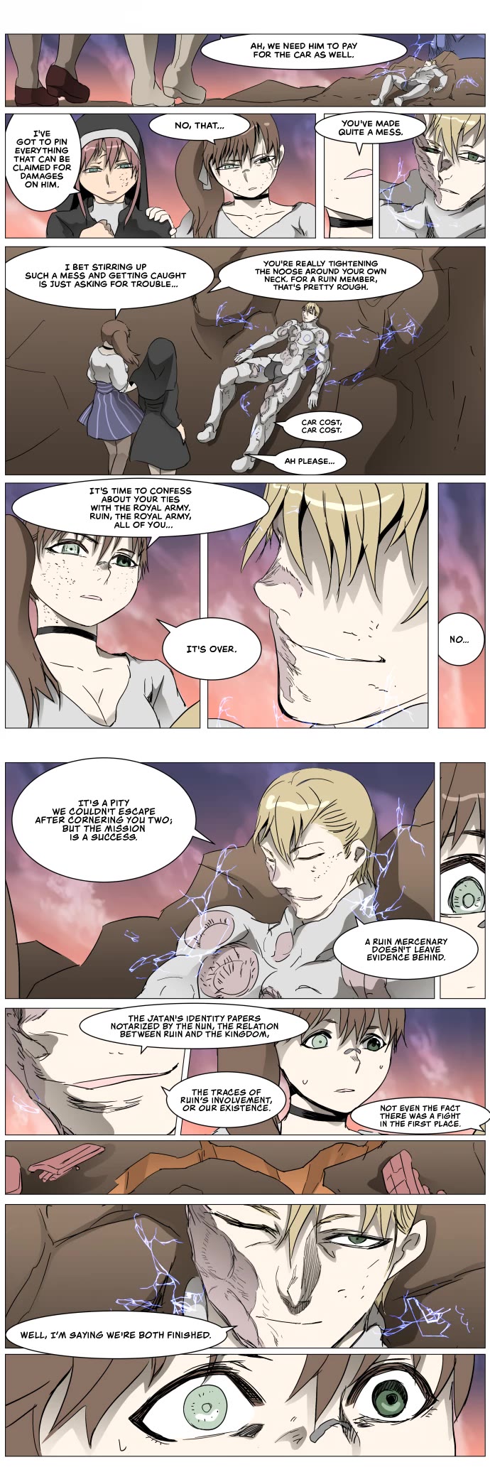 Knight Run Chapter 285 page 20 - Chapter 285: A Good Day to Die