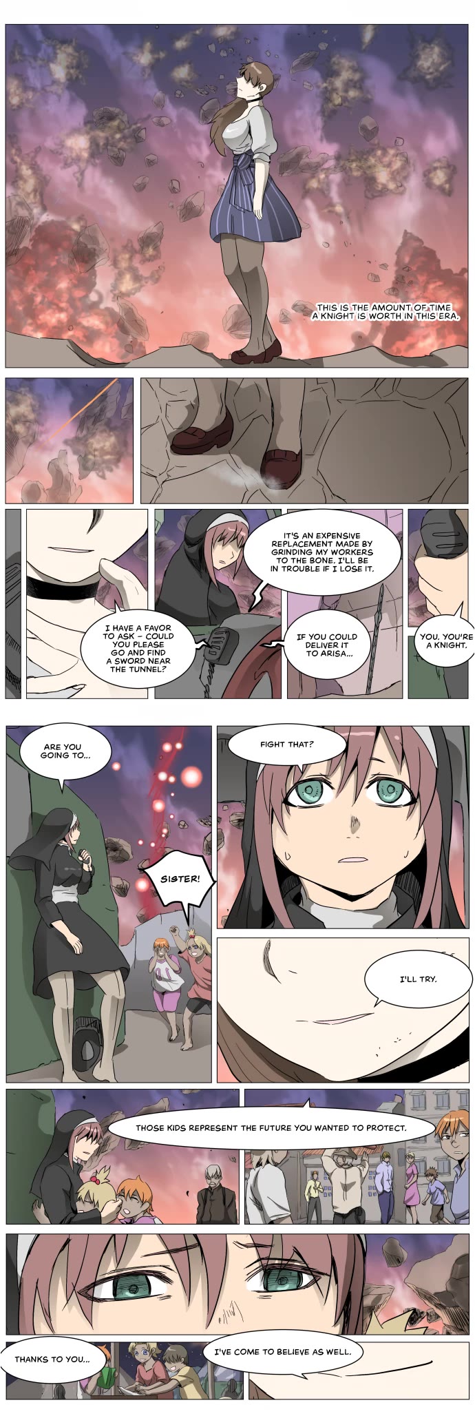 Knight Run Chapter 286 page 10 - Chapter 286: 1 Minute 59 Seconds