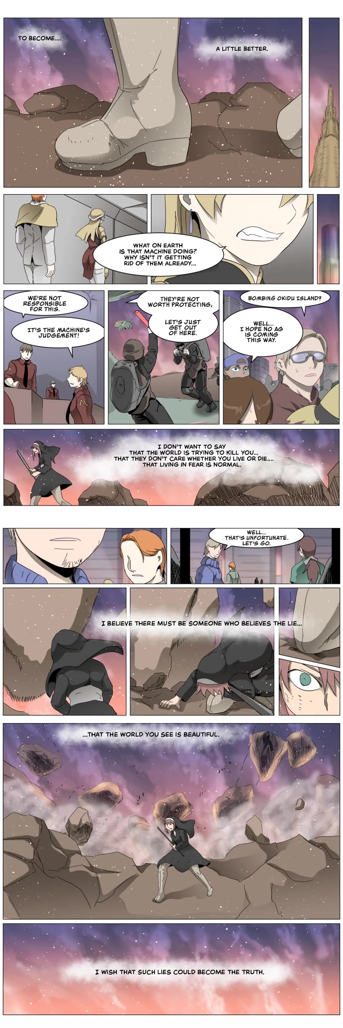 Knight Run Chapter 288 page 13 - Chapter 288: Hold Me so I'm not Falling Apart
