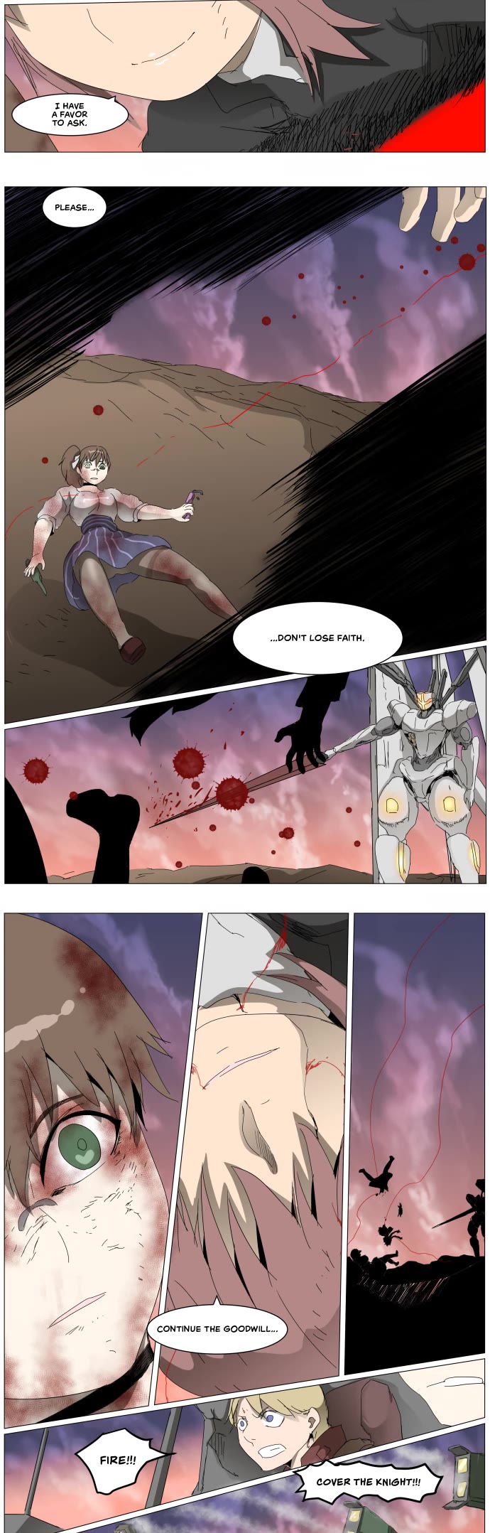 Knight Run Chapter 288 page 17 - Chapter 288: Hold Me so I'm not Falling Apart