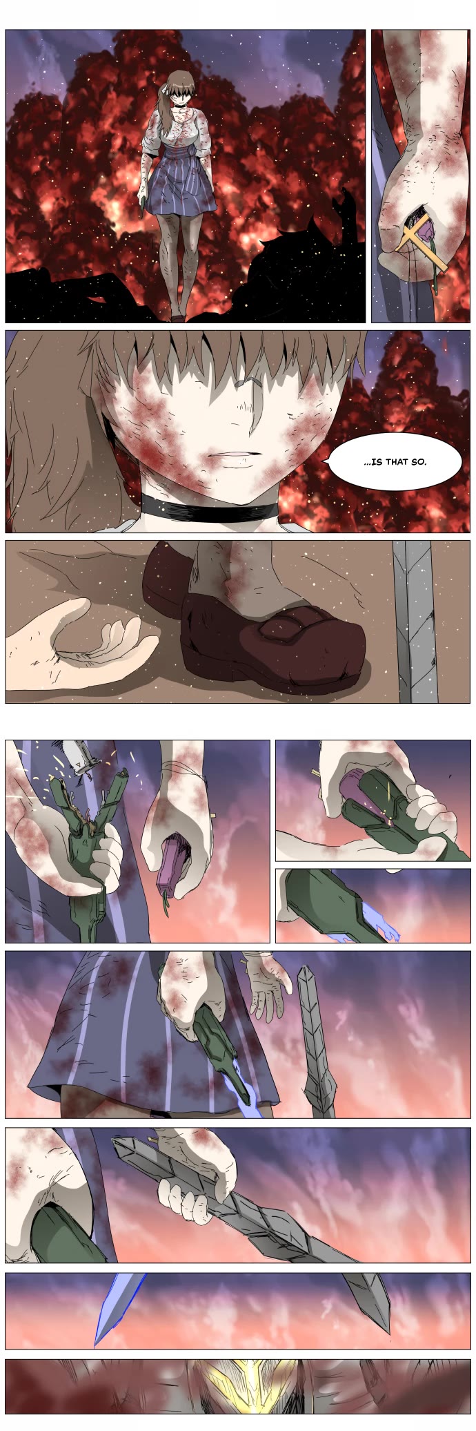 Knight Run Chapter 288 page 19 - Chapter 288: Hold Me so I'm not Falling Apart