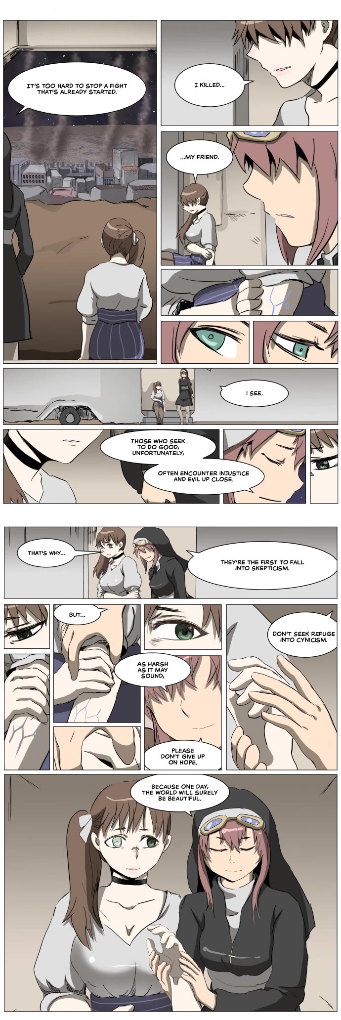 Knight Run Chapter 288 page 22 - Chapter 288: Hold Me so I'm not Falling Apart