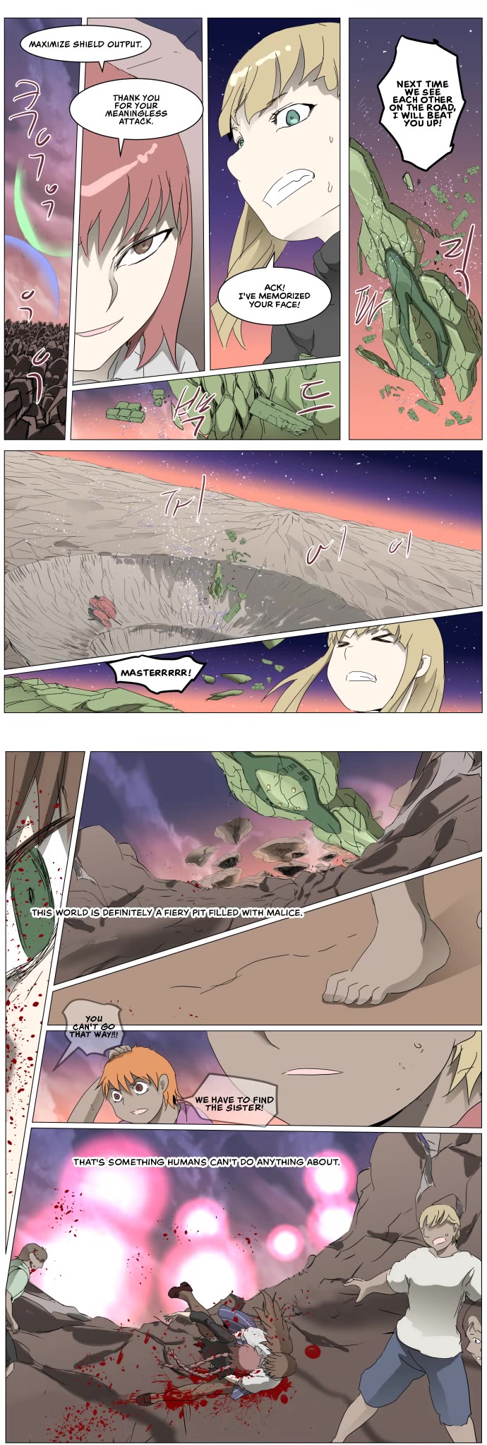Knight Run Chapter 291 page 3 - Chapter 291: Falling
