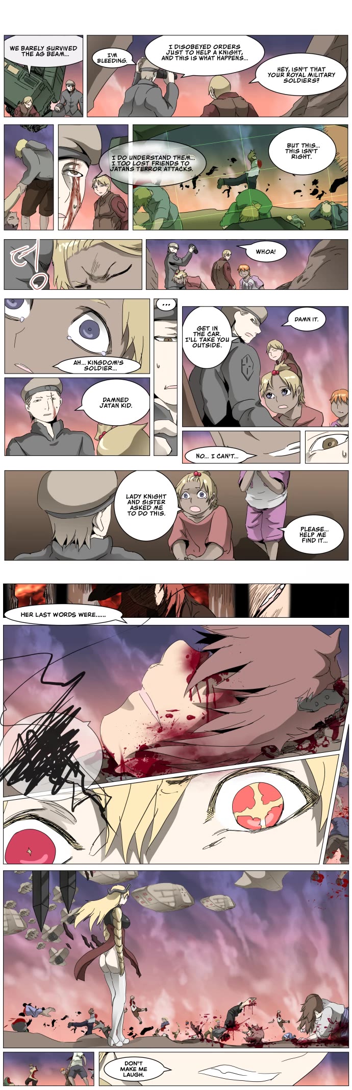 Knight Run Chapter 292 page 1 - Chapter 292: War of Losers