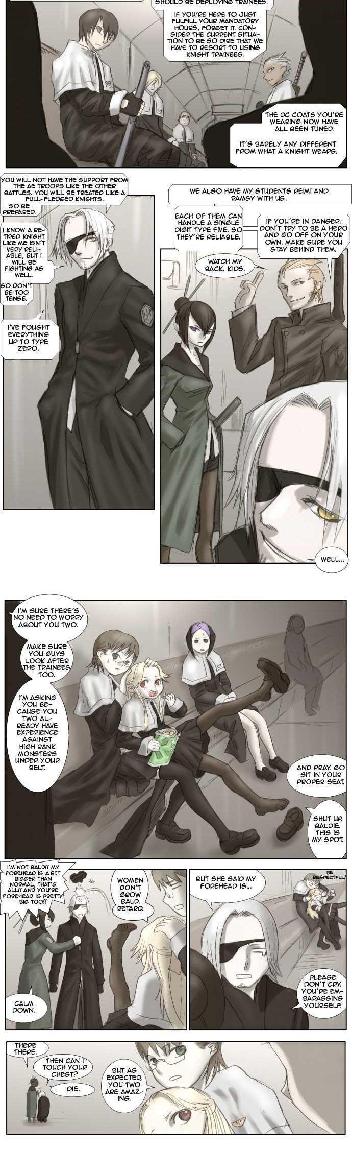 Knight Run Chapter 3 page 10 - Chapter 3: Pray (3) - The Person I Miss