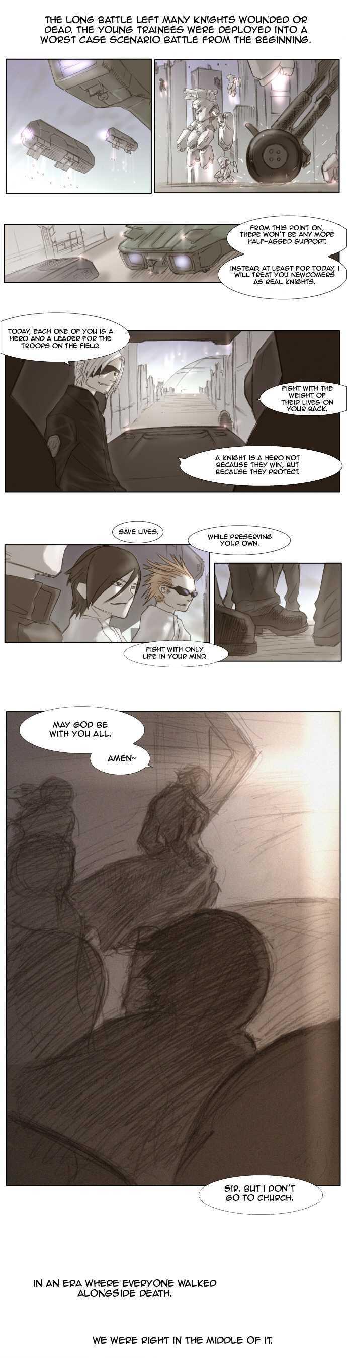 Knight Run Chapter 3 page 13 - Chapter 3: Pray (3) - The Person I Miss