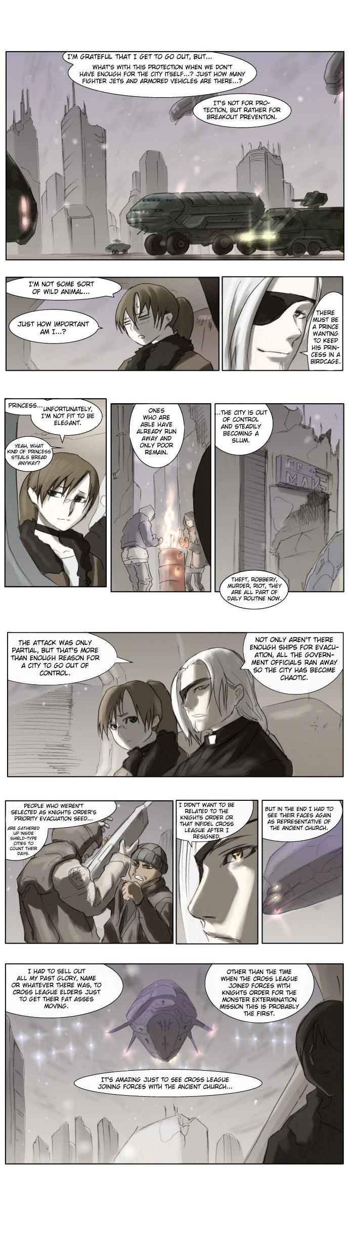 Knight Run Chapter 30 page 6 - Chapter 30: Pray (30) - Parted Hand