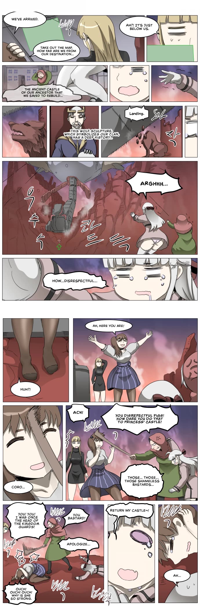 Knight Run Chapter 305 page 16 - Chapter 305: The Song Sung by the Princess of the Ruined Nation