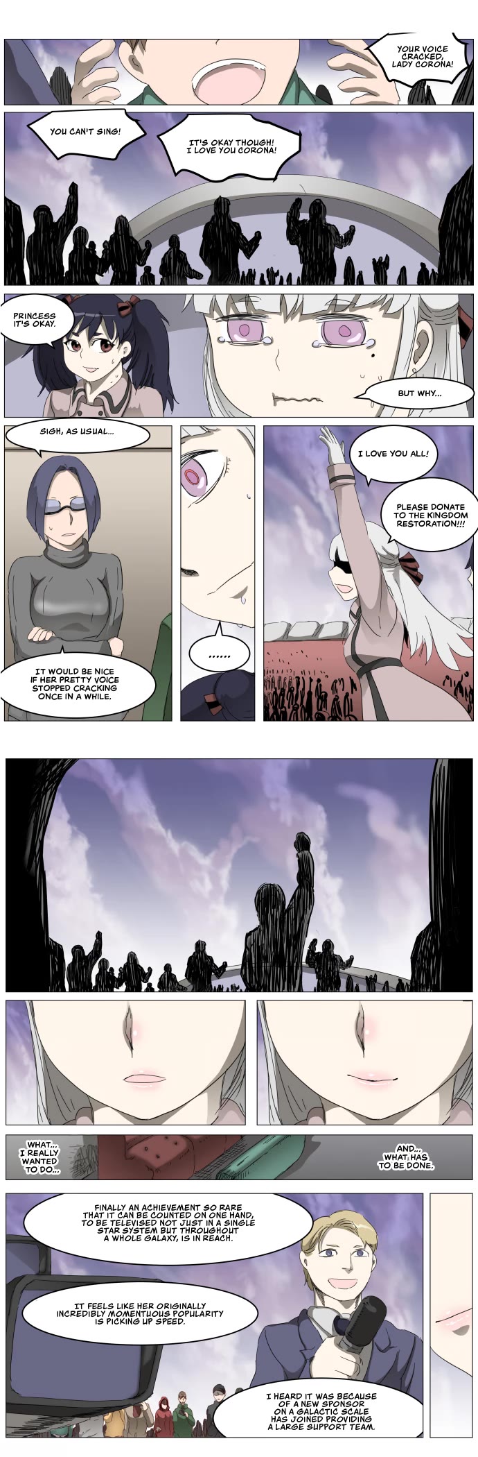 Knight Run Chapter 305 page 4 - Chapter 305: The Song Sung by the Princess of the Ruined Nation