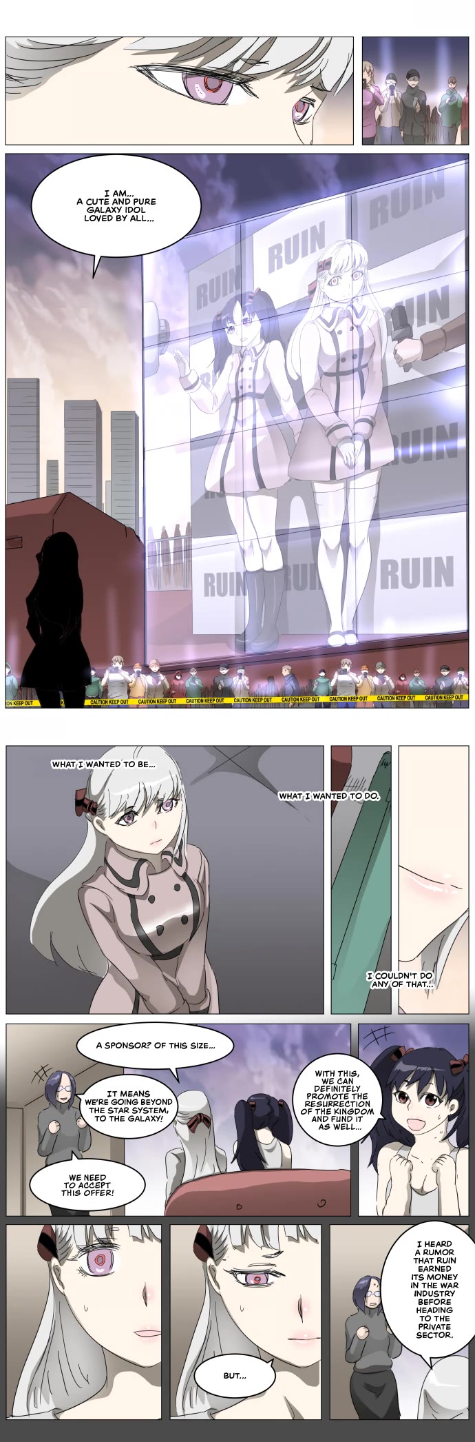 Knight Run Chapter 305 page 7 - Chapter 305: The Song Sung by the Princess of the Ruined Nation