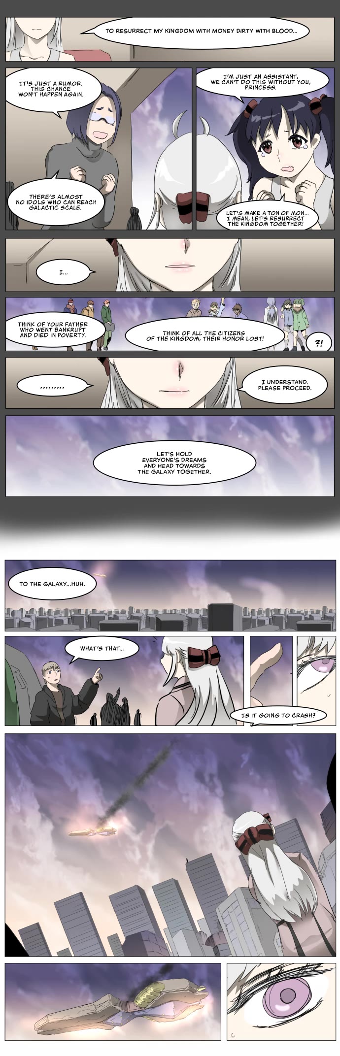 Knight Run Chapter 305 page 8 - Chapter 305: The Song Sung by the Princess of the Ruined Nation