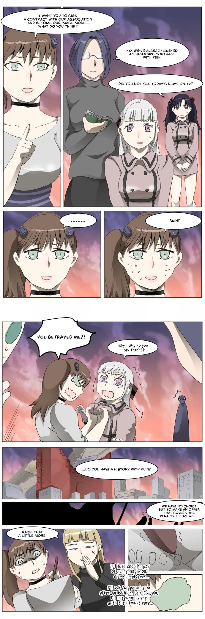 Knight Run Chapter 306 page 10 - Chapter 306: Pray Style