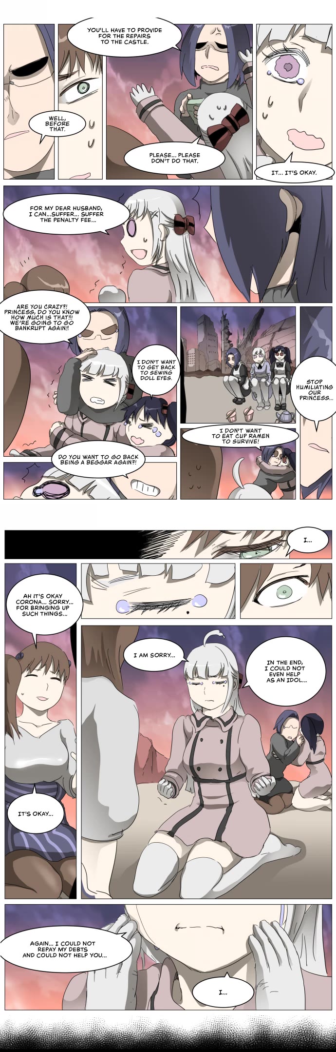 Knight Run Chapter 306 page 12 - Chapter 306: Pray Style