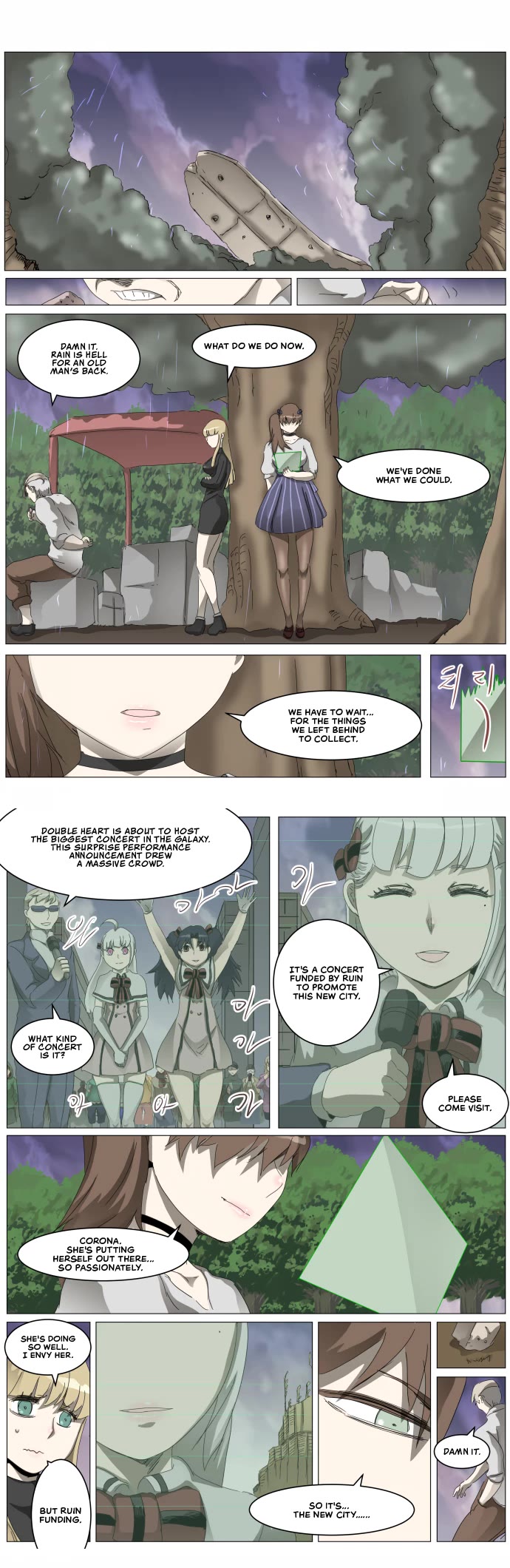 Knight Run Chapter 312 page 11 - Chapter 312: The Priestess of the Forest