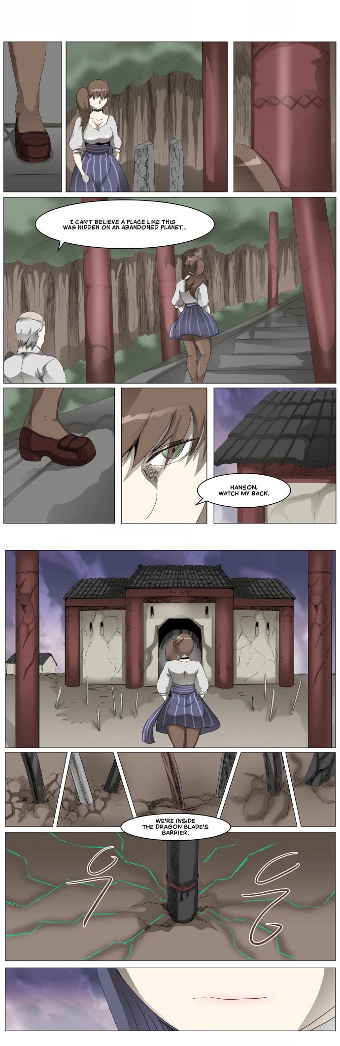 Knight Run Chapter 312 page 19 - Chapter 312: The Priestess of the Forest
