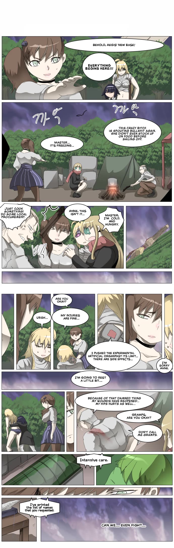 Knight Run Chapter 312 page 7 - Chapter 312: The Priestess of the Forest