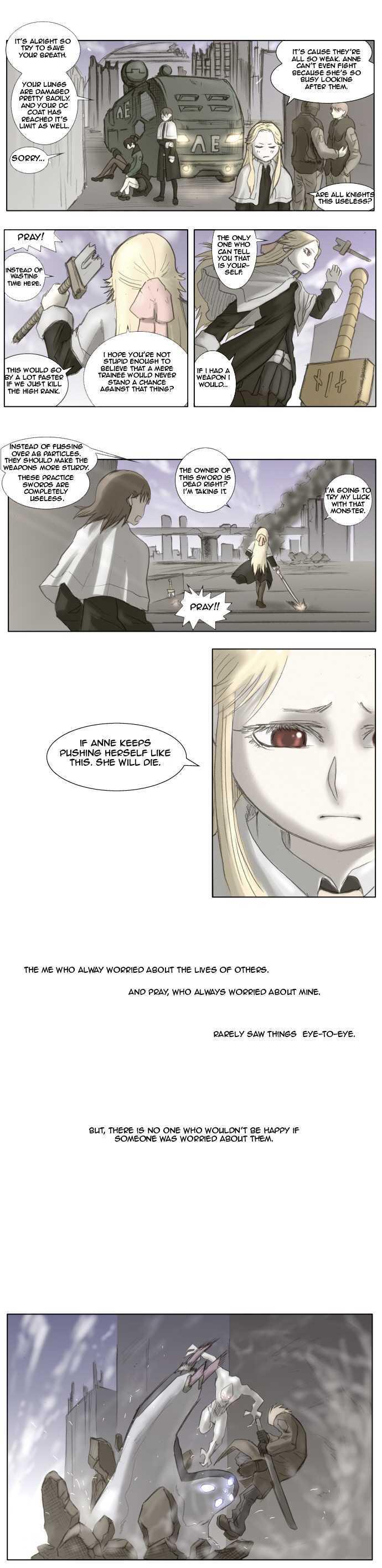 Knight Run Chapter 4 page 7 - Chapter 4: Pray (4) - Their Battle