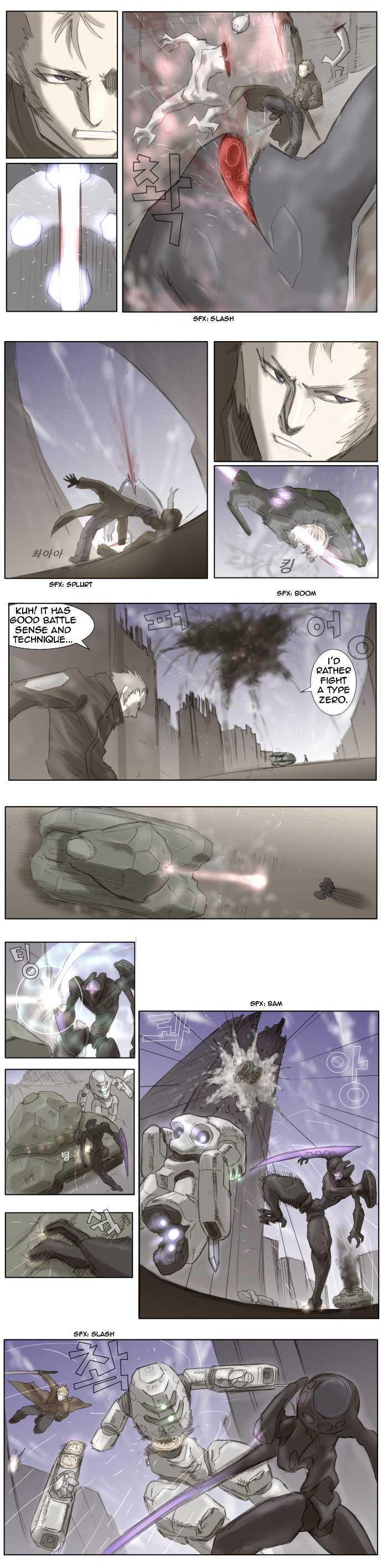 Knight Run Chapter 4 page 8 - Chapter 4: Pray (4) - Their Battle