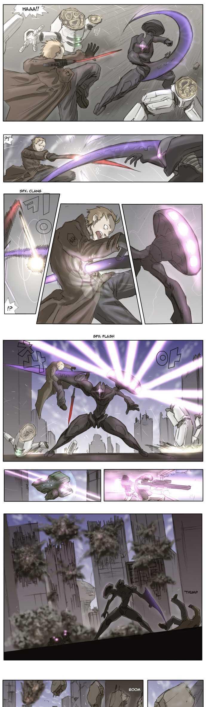 Knight Run Chapter 4 page 9 - Chapter 4: Pray (4) - Their Battle