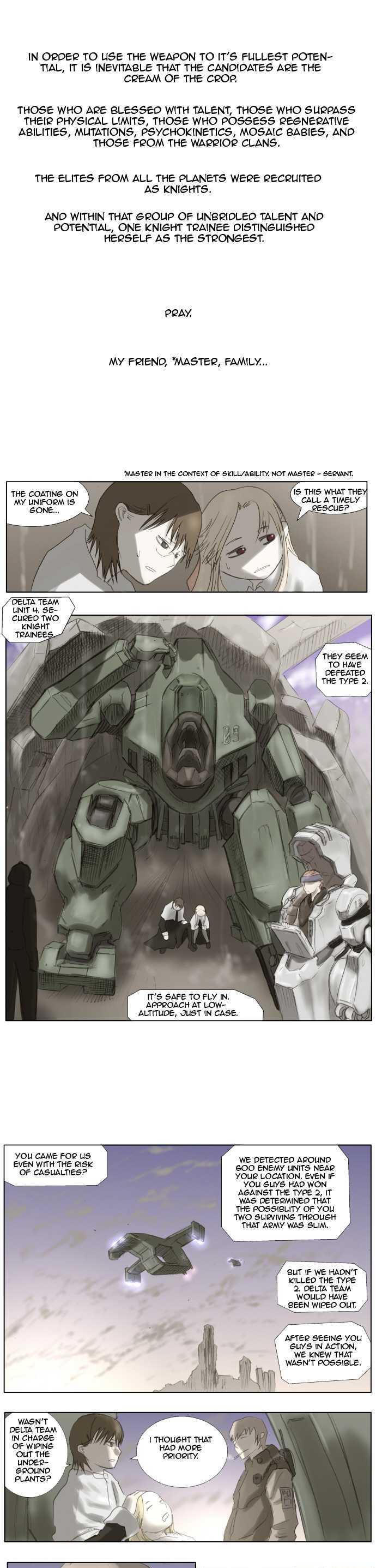 Knight Run Chapter 5 page 2 - Chapter 5: Pray (5) - The Hands That Petted My Head