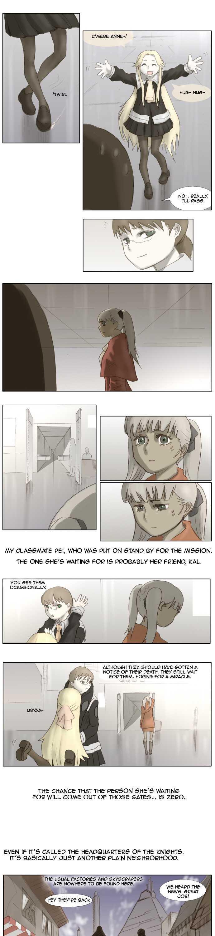 Knight Run Chapter 6 page 4 - Chapter 6: Pray (6) - Cramped