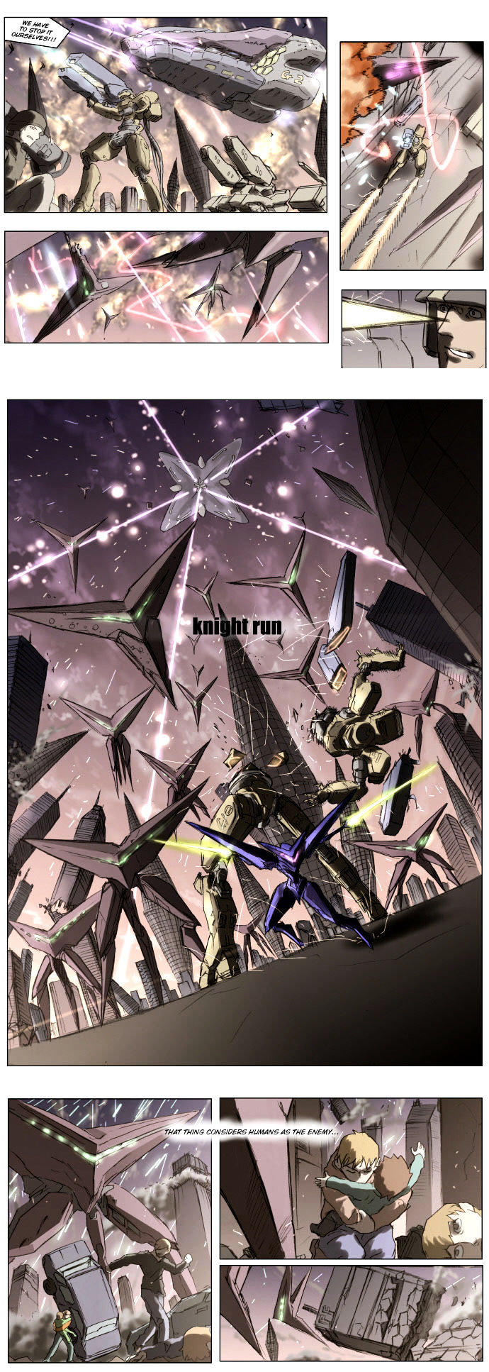 Knight Run Chapter 77 page 13 - Chapter 77: The Town Where You Are (1) - Flower That Bloomed Upside Down [An...