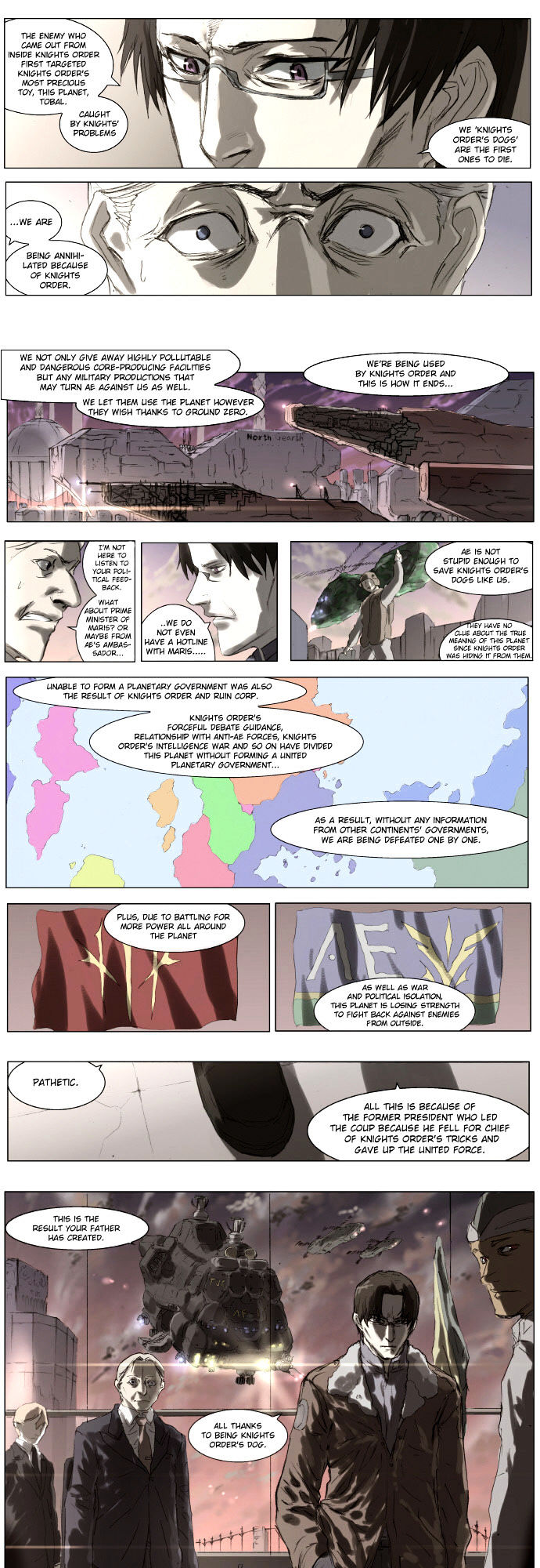 Knight Run Chapter 77 page 6 - Chapter 77: The Town Where You Are (1) - Flower That Bloomed Upside Down [An...