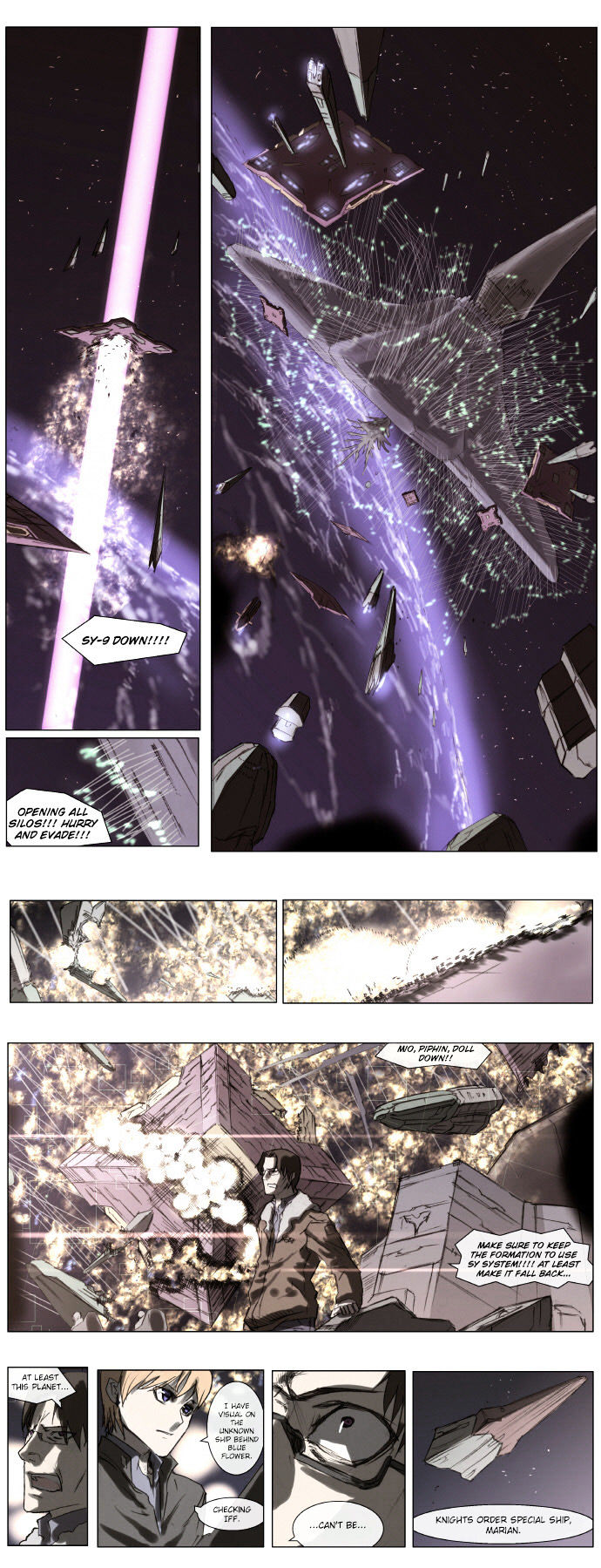 Knight Run Chapter 78 page 1 - Chapter 78: The Town Where You Are (2) - The Flower That Fell to The Ground H...