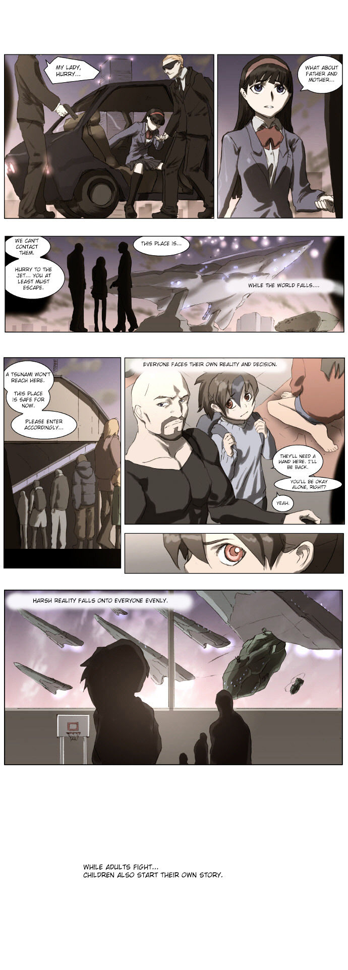 Knight Run Chapter 78 page 12 - Chapter 78: The Town Where You Are (2) - The Flower That Fell to The Ground H...