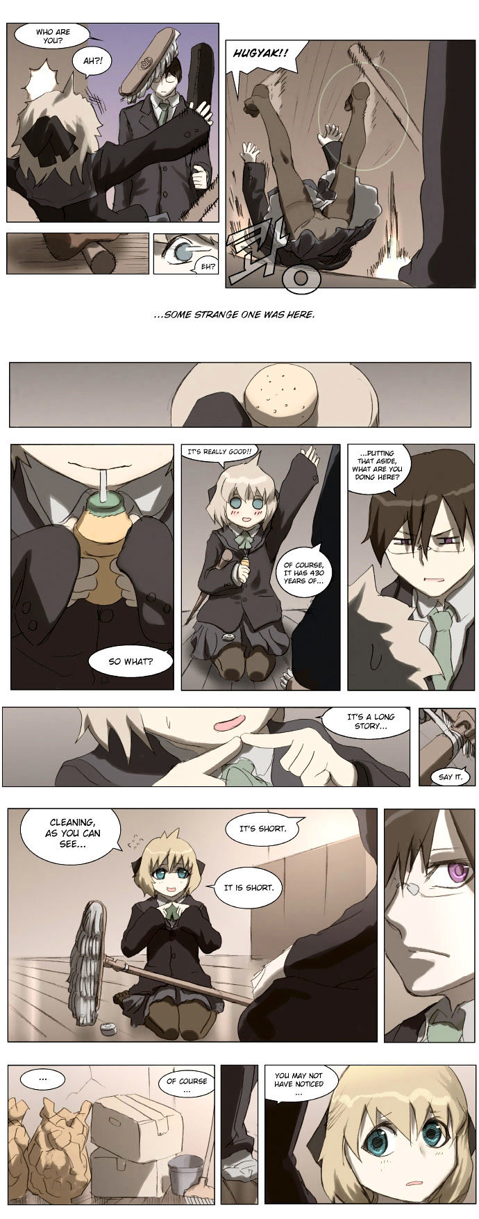 Knight Run Chapter 79 page 12 - Chapter 79: The Town Where You Are (3) - The Boy and The Girl