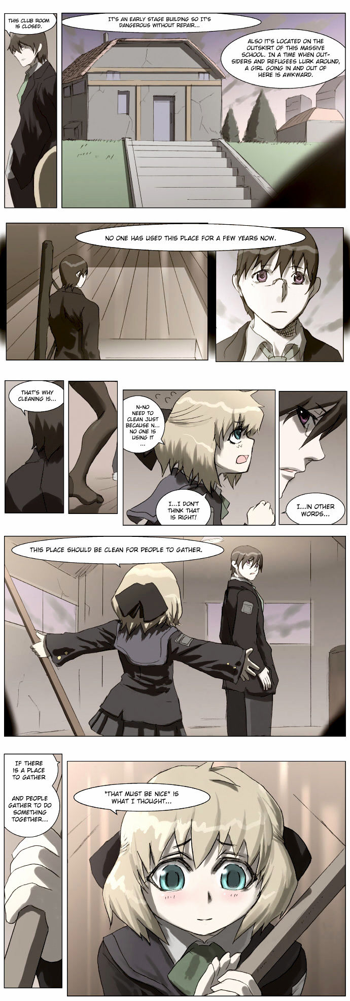 Knight Run Chapter 79 page 13 - Chapter 79: The Town Where You Are (3) - The Boy and The Girl