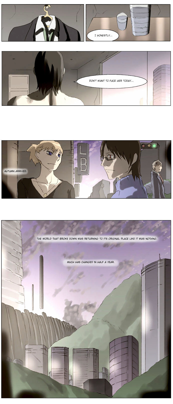 Knight Run Chapter 82 page 10 - Chapter 82: The Town Where You Are (6) - Something That Changed...