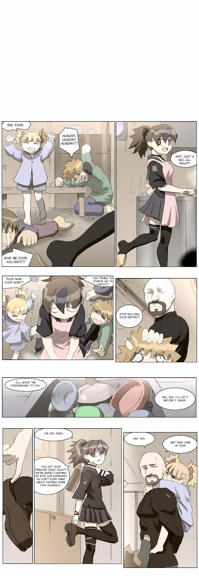 Knight Run Chapter 82 page 11 - Chapter 82: The Town Where You Are (6) - Something That Changed...