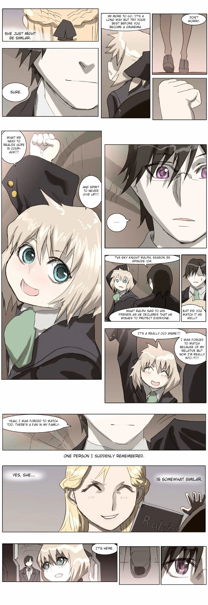Knight Run Chapter 82 page 7 - Chapter 82: The Town Where You Are (6) - Something That Changed...