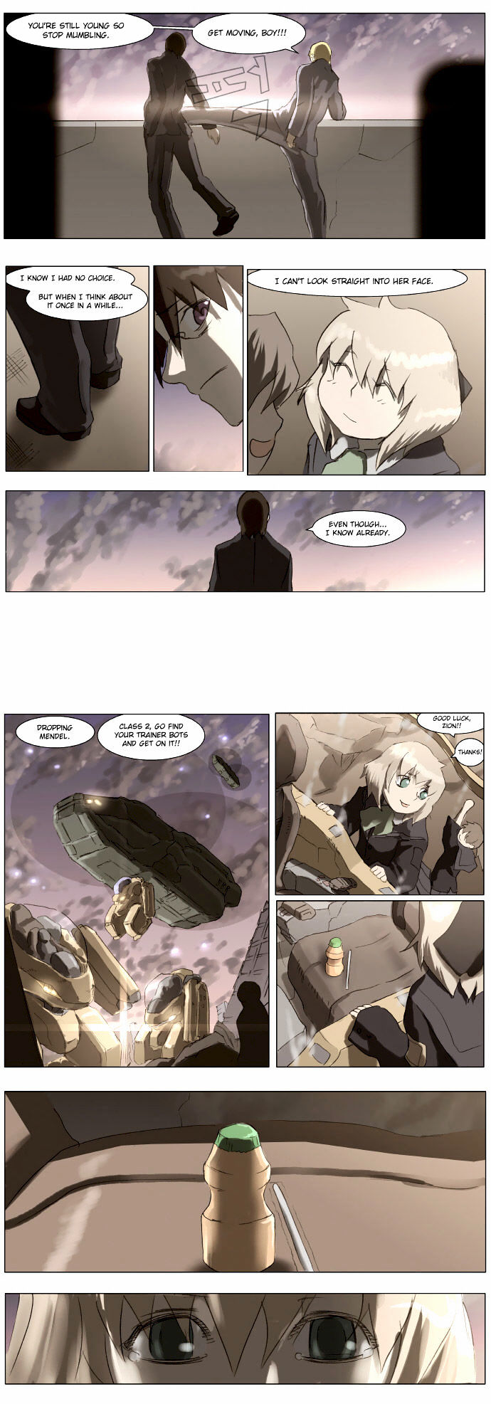 Knight Run Chapter 83 page 14 - Chapter 83: The Town Where You Are (7) - Changed Relationship, and My Friends