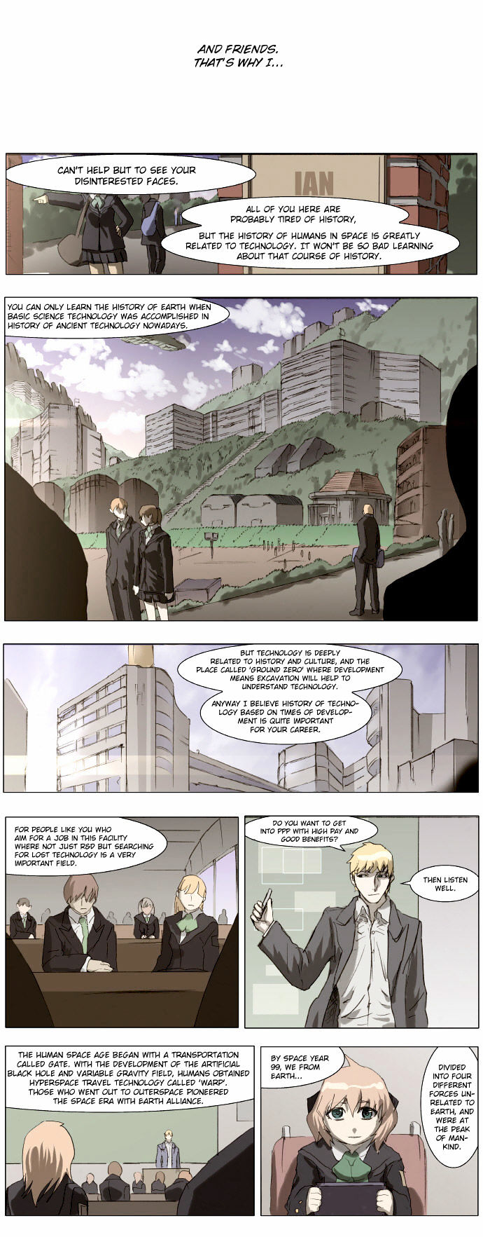 Knight Run Chapter 83 page 4 - Chapter 83: The Town Where You Are (7) - Changed Relationship, and My Friends