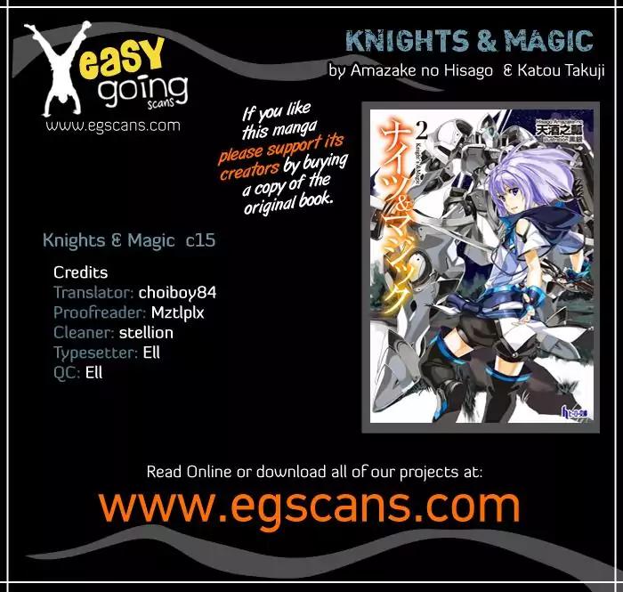 Knights & Magic Chapter 15 page 1 - Chapter 15: Let's Fight A Behemoth in a Silhouette Knight 4!