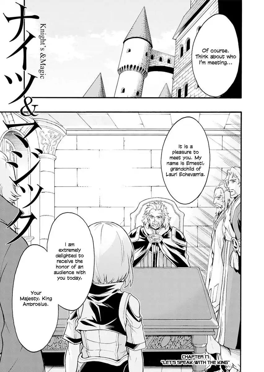 Knights & Magic Chapter 17 page 4 - Chapter 17: Let's Speak With the King