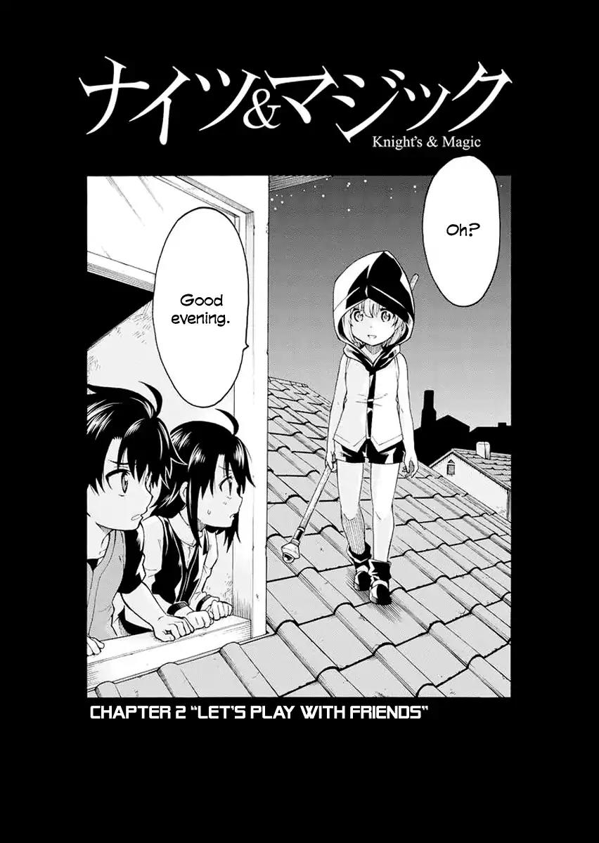 Knights & Magic Chapter 2 page 5 - Chapter 2: Let's Play With Friends