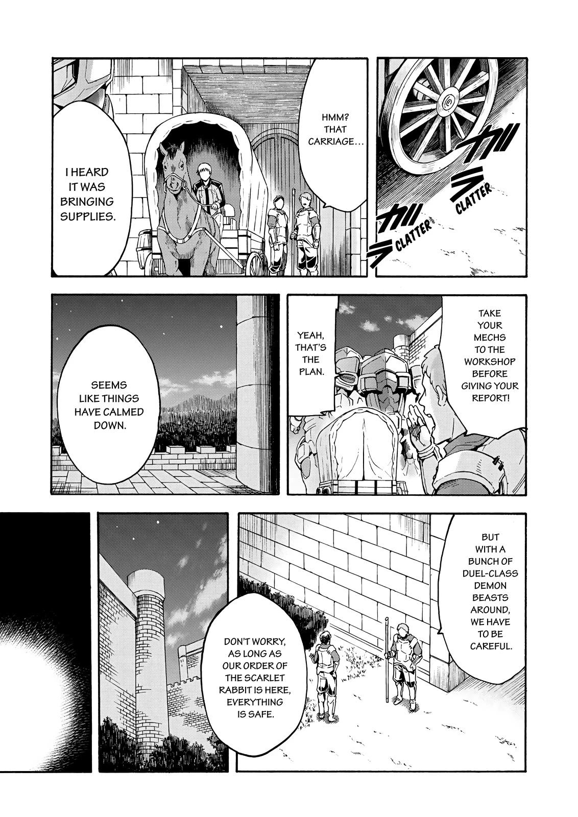 Knights & Magic Chapter 28 page 3 - Chapter 28: Fortress In Flames