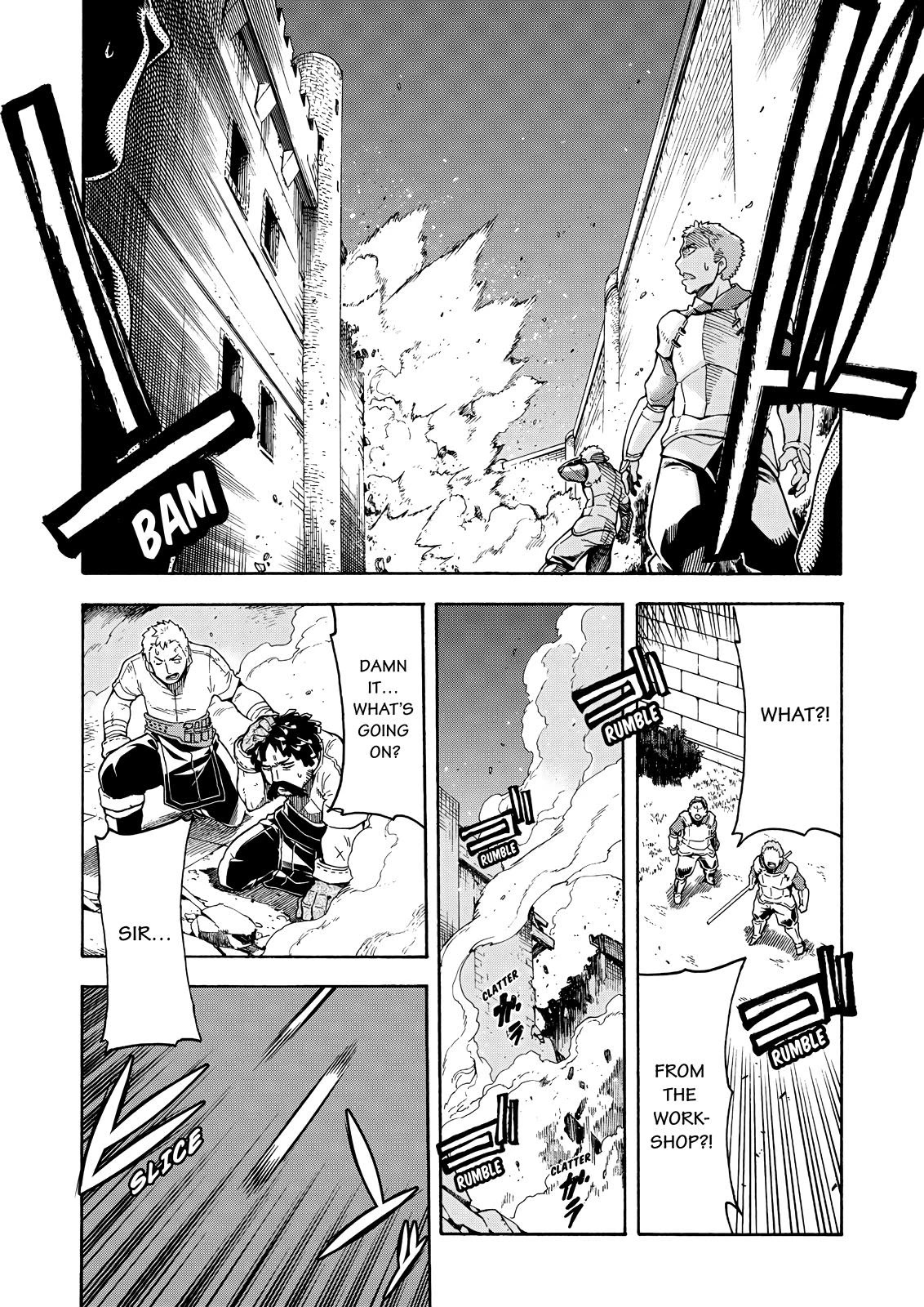 Knights & Magic Chapter 28 page 4 - Chapter 28: Fortress In Flames