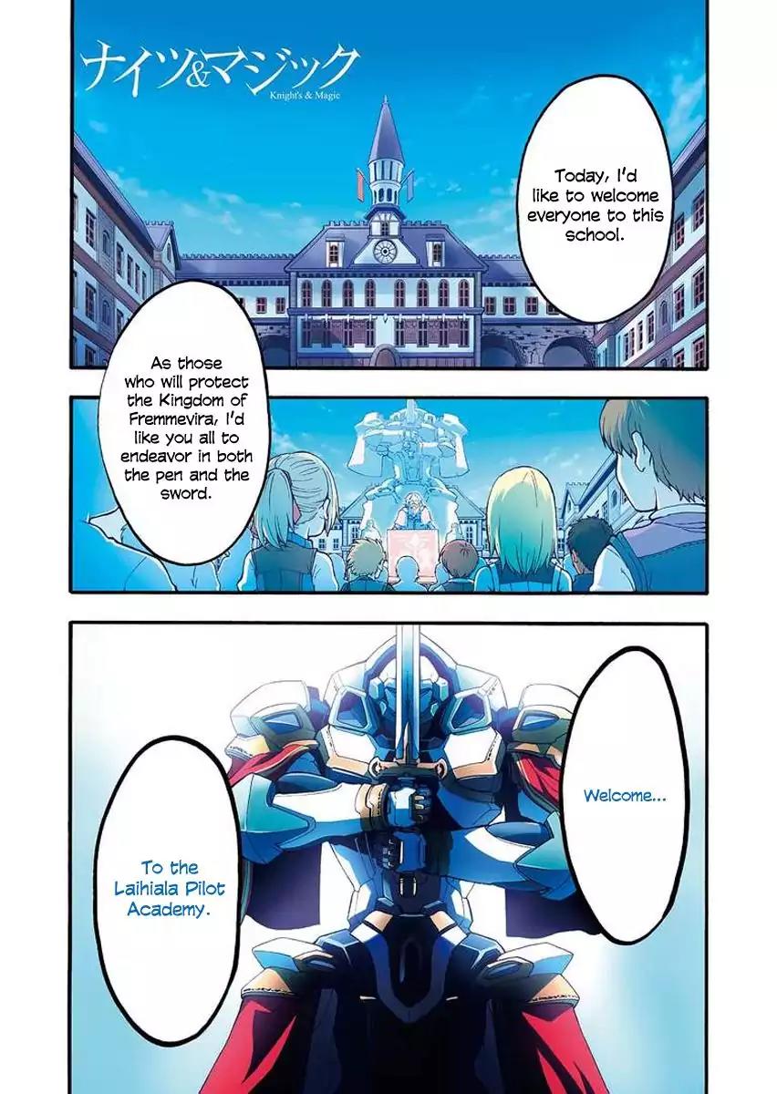 Knights & Magic Chapter 3 page 2 - Chapter 3: Let's Enroll In The Academy