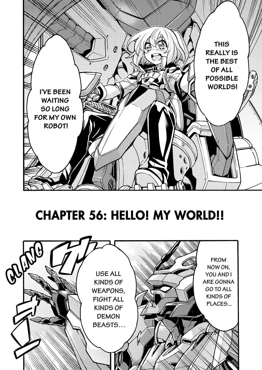 Knights & Magic Chapter 56 page 23 - Chapter 56: Hello! My World!!