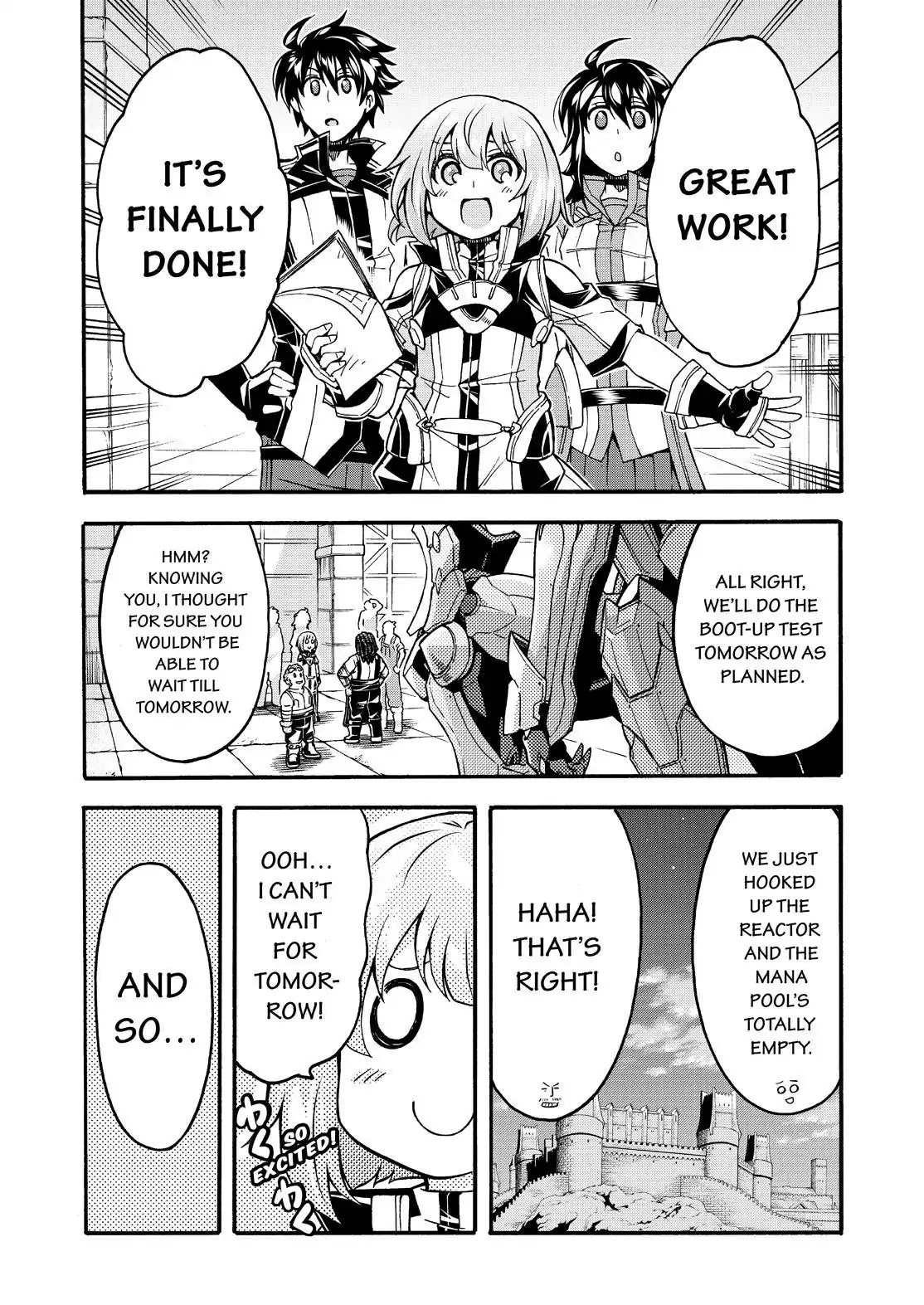 Knights & Magic Chapter 56 page 3 - Chapter 56: Hello! My World!!